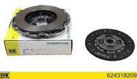 Комплект сцепления  240mm  MB SPRINTER CDI 4/5 ЦИЛ. (НОВОГО ОБРАЗЦА) 2000- ГЛУБИНА МАХОВИКА 12MM LUK 624318209