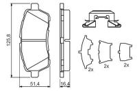 Fiesta 2002- /2013-> / B-Max пер. широкие