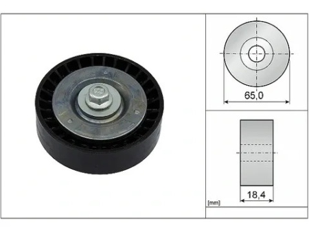 2.0 Ecoboost паразитный ролик ремня генератора (65mm x18.4mm)