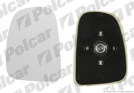 Стекло зеркала Transit 1995-2000 RH мех (крепление под шар)